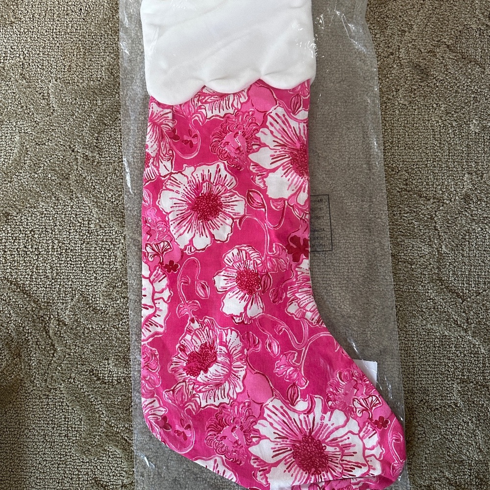 Brand New Lilly Pulitzer Stocking